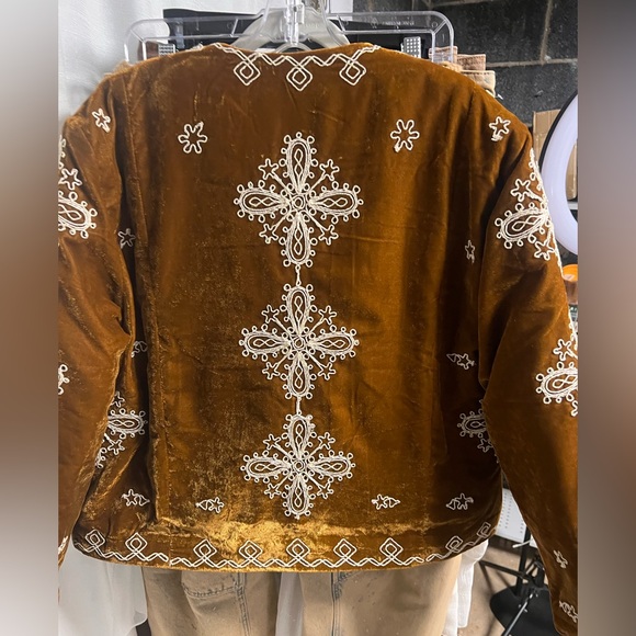 Free People Mia Jacket in Brown NWOT - Picture 5 of 5